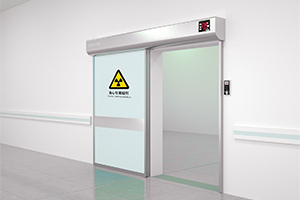 Radiation protection measures for hospital shielded rooms